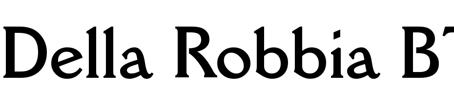 Della Robbia BT Bold Font Download Free